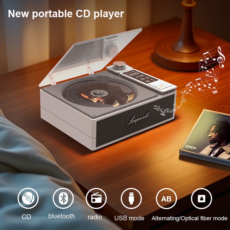 Amazon Music Audio Quality - Çok Fonksiyonlu Albüm CD Çalar Retro
