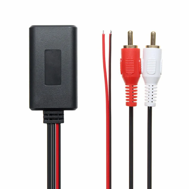 Audio Music Interface - Araç Kablosuz 2 RCA Bluetooth Alıcı