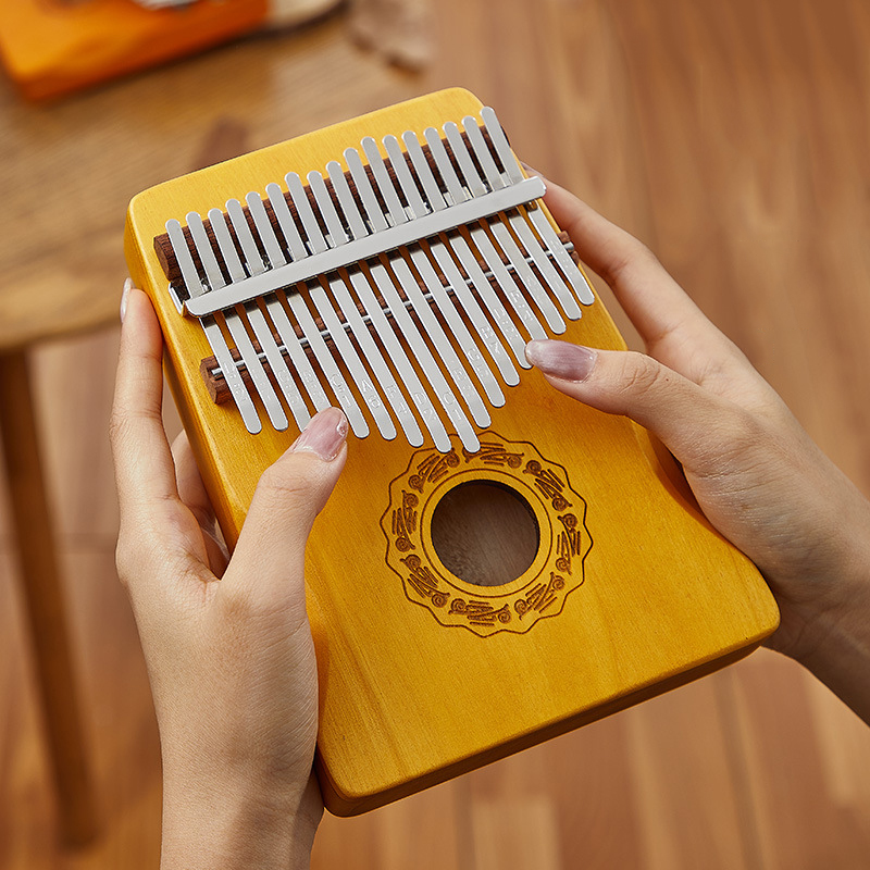 Kalimba Thumb Piano - Hluru 17 Tuşlu Kalimba Parmak Piyano