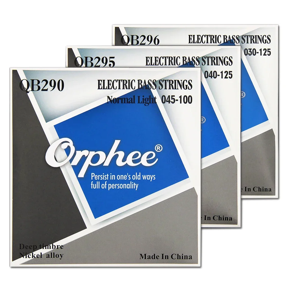 Bass Guitar Strings - Orphee QB serisi 4/5/6 dizeleri elektrik