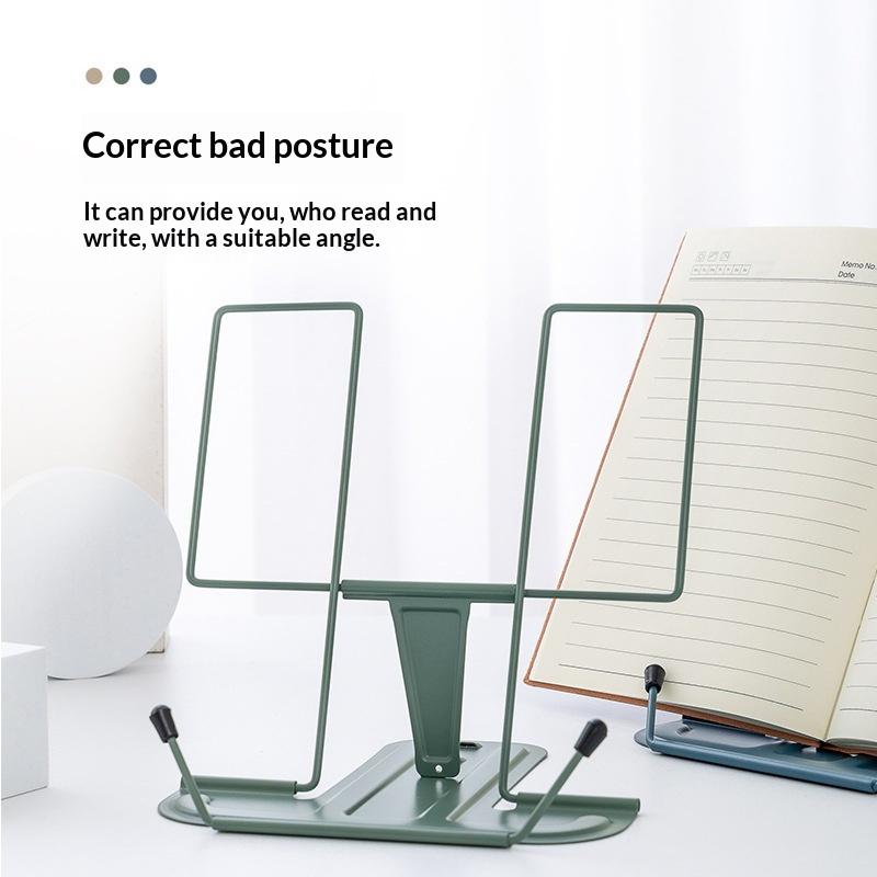Music Stand Folding - Yeni Basit Metal Okuma Standı Sağlam