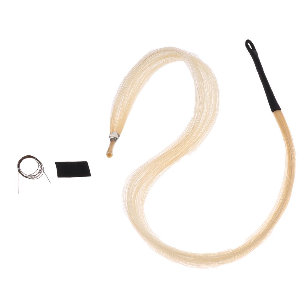 Violin Rosin Bow - Hakiki moğol at kuyruğu saç enstrüman