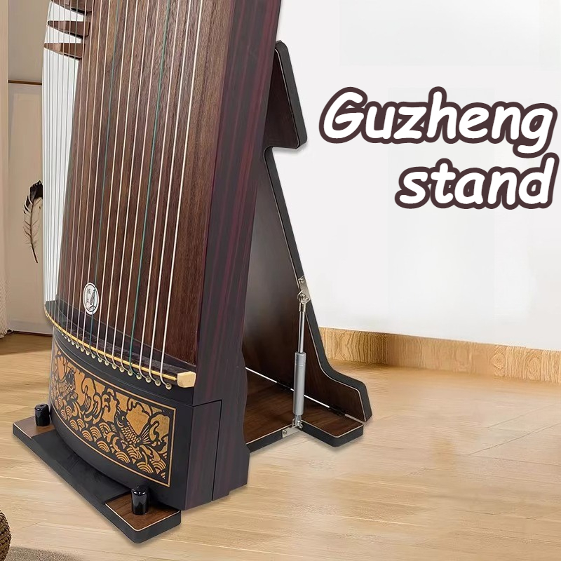 Music Stand Folding - Katlanabilir Guzheng Depolama Rafı Kaymaz Tasarım