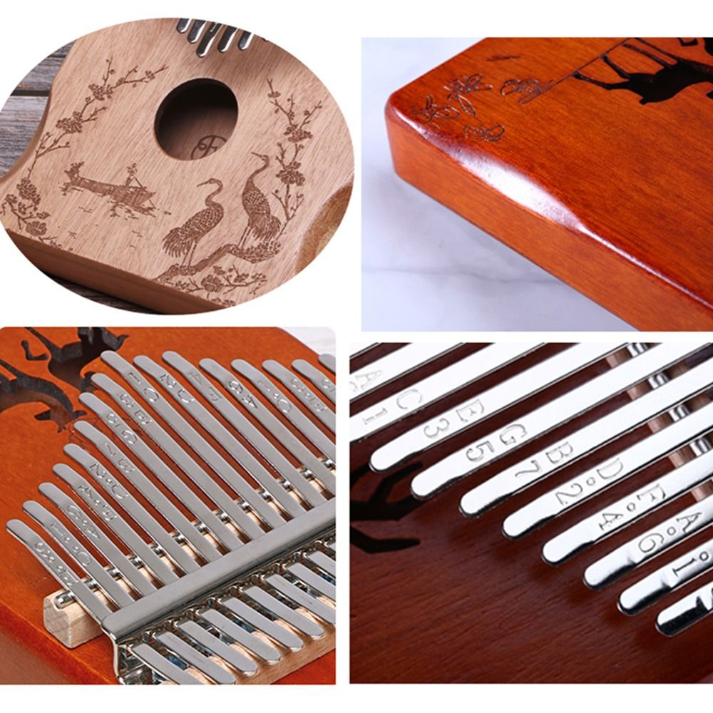 Kalimba Thumb Piano - Yeni Profesyonel Ayarlanmış Başparmak Piyano Taşınabilir