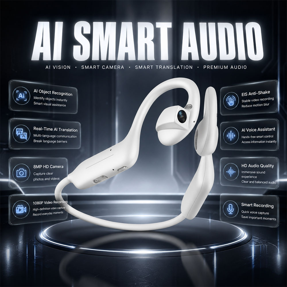 Audio To Music - YENİ 1080P UHD Bluetooth Kulaklık 800W
