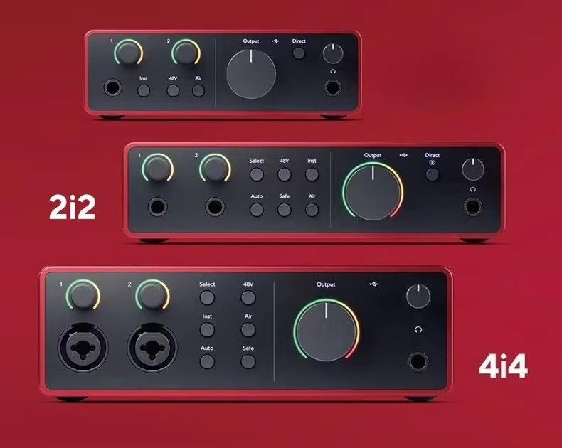 Audio Music Generator - Forster Scarlet 2i2 Quad Nesil Ses