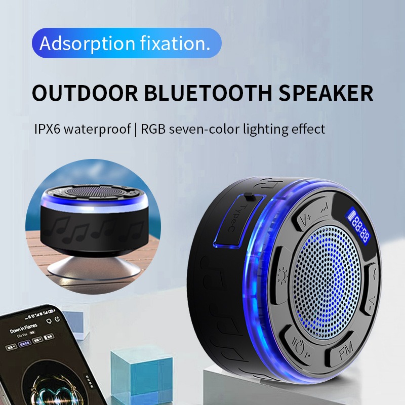 Amazon Music Audio Quality - Banyo Su Geçirmez Kablosuz Bluetooth Hoparlör