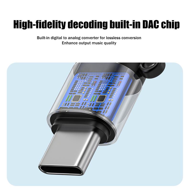 Tip C - 3,5 mm Jak DAC Dekoder - Audio Music Online Free incelemesi ve fiyatı