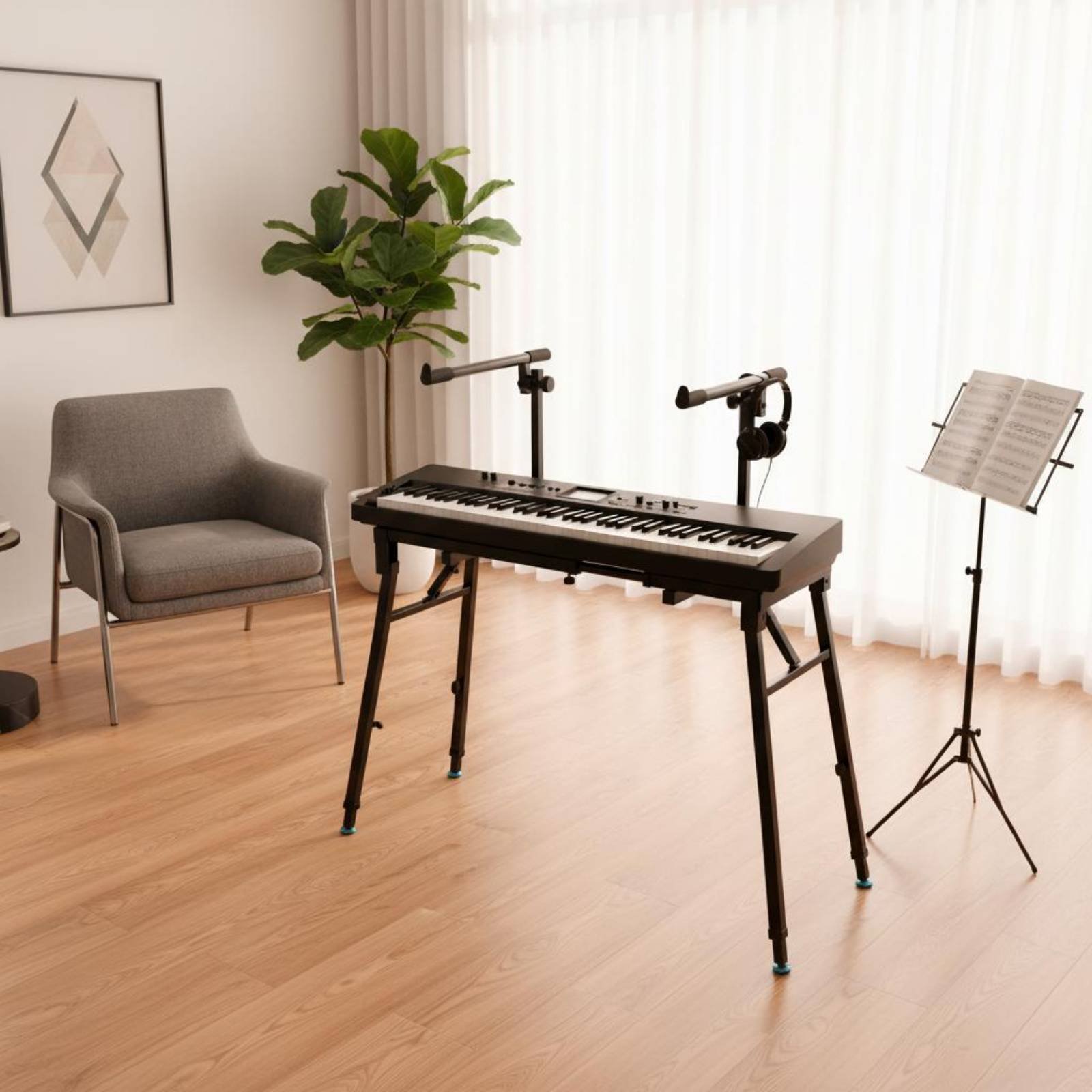 Katlanabilir Klavye Standı Taş - Music Stand Folding incelemesi ve fiyatı