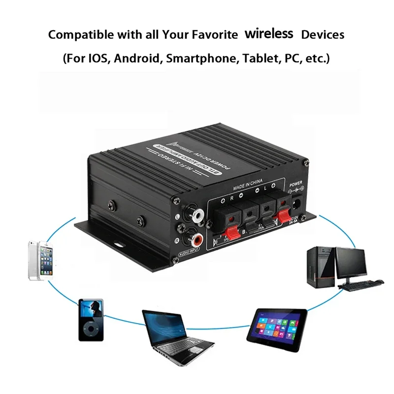 AK170 Mini Dijital Güç Ses Ara - Audio Music Generator incelemesi ve fiyatı