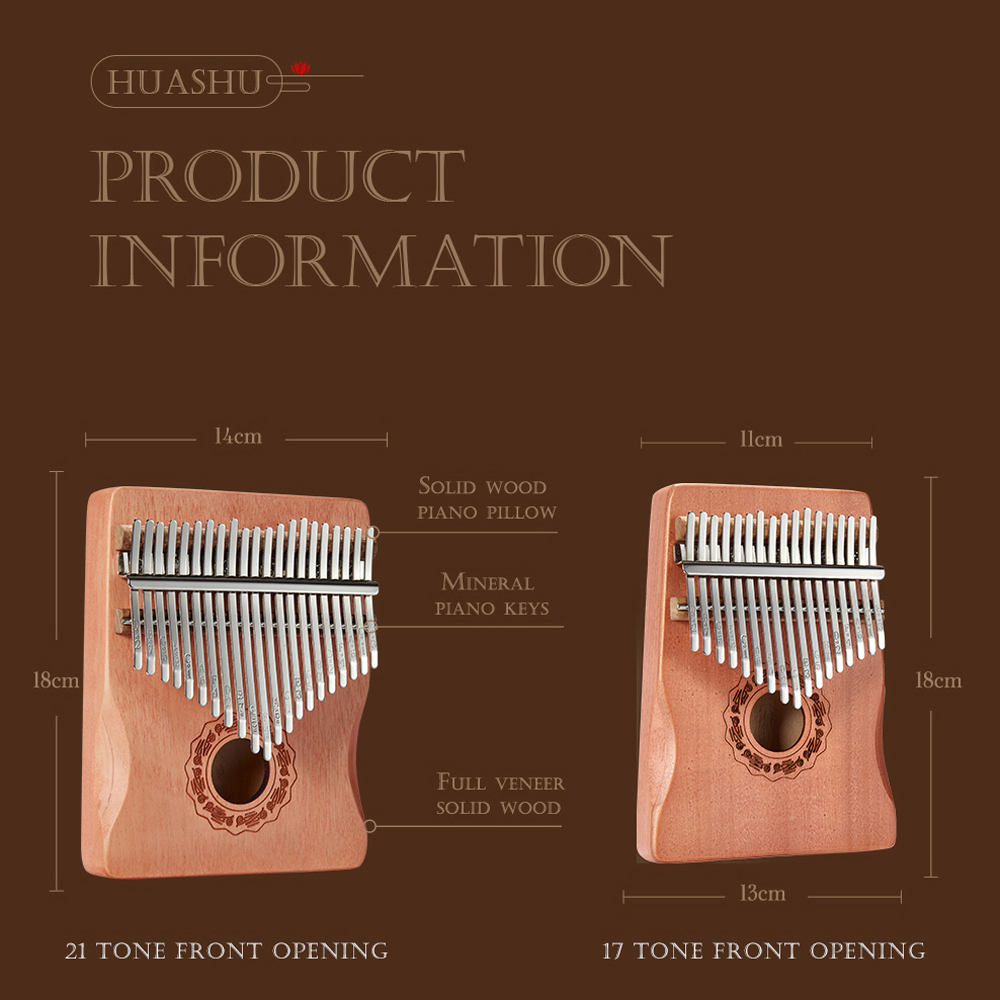 Hluru 17 Tuşlu Kalimba Parmak  - Kalimba Thumb Piano incelemesi ve fiyatı