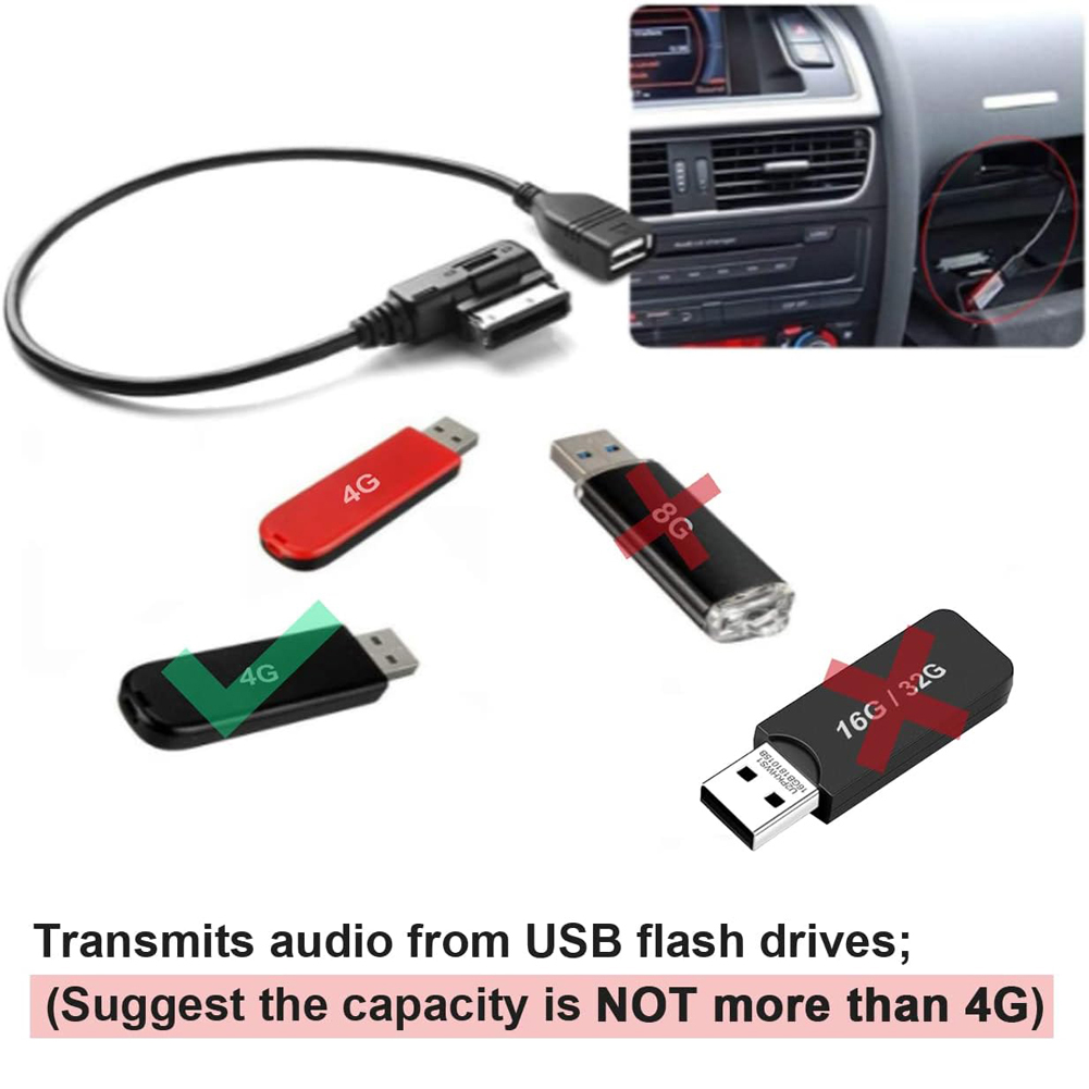 Audi A6L Q5 Q7 A8 S5 A5 A4L A3 - Audio Music Interface incelemesi ve fiyatı