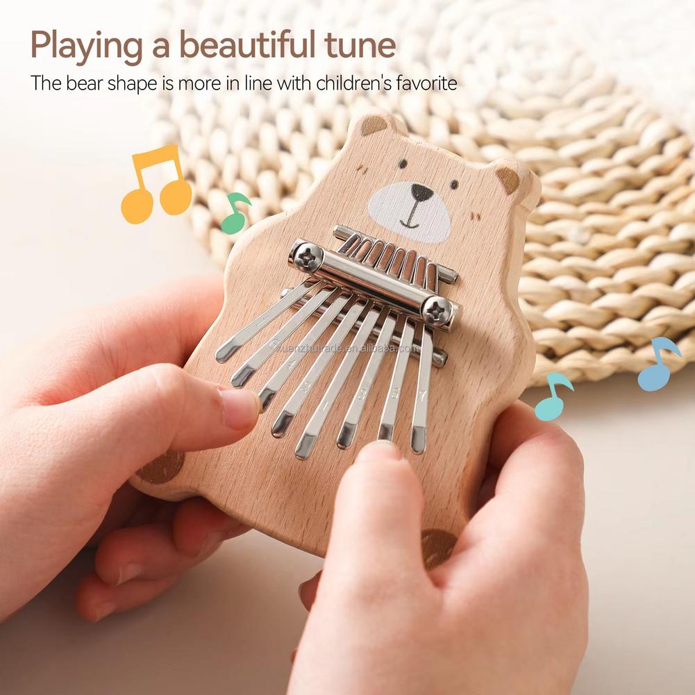 8 Tuşlu Mini Kalimba Taşınabil - Kalimba Thumb Piano incelemesi ve fiyatı