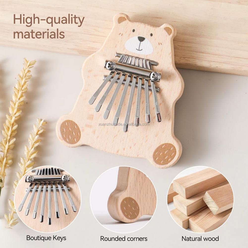 8 Tuşlu Mini Kalimba Taşınabil - Kalimba Thumb Piano incelemesi ve fiyatı