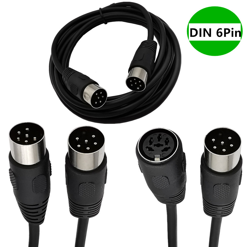DIN 6 PIN erkek tak uzatma kab - Contact Pickup Mic incelemesi ve fiyatı