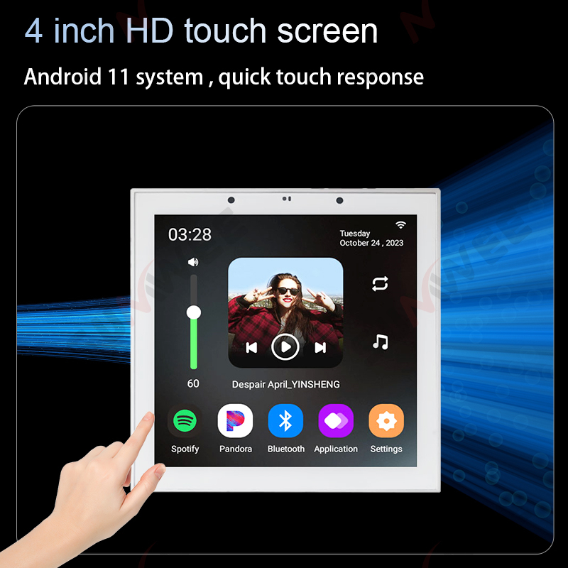 4 inç Tuya Akıllı Ev Seti Andr - Audio Music Generator incelemesi ve fiyatı