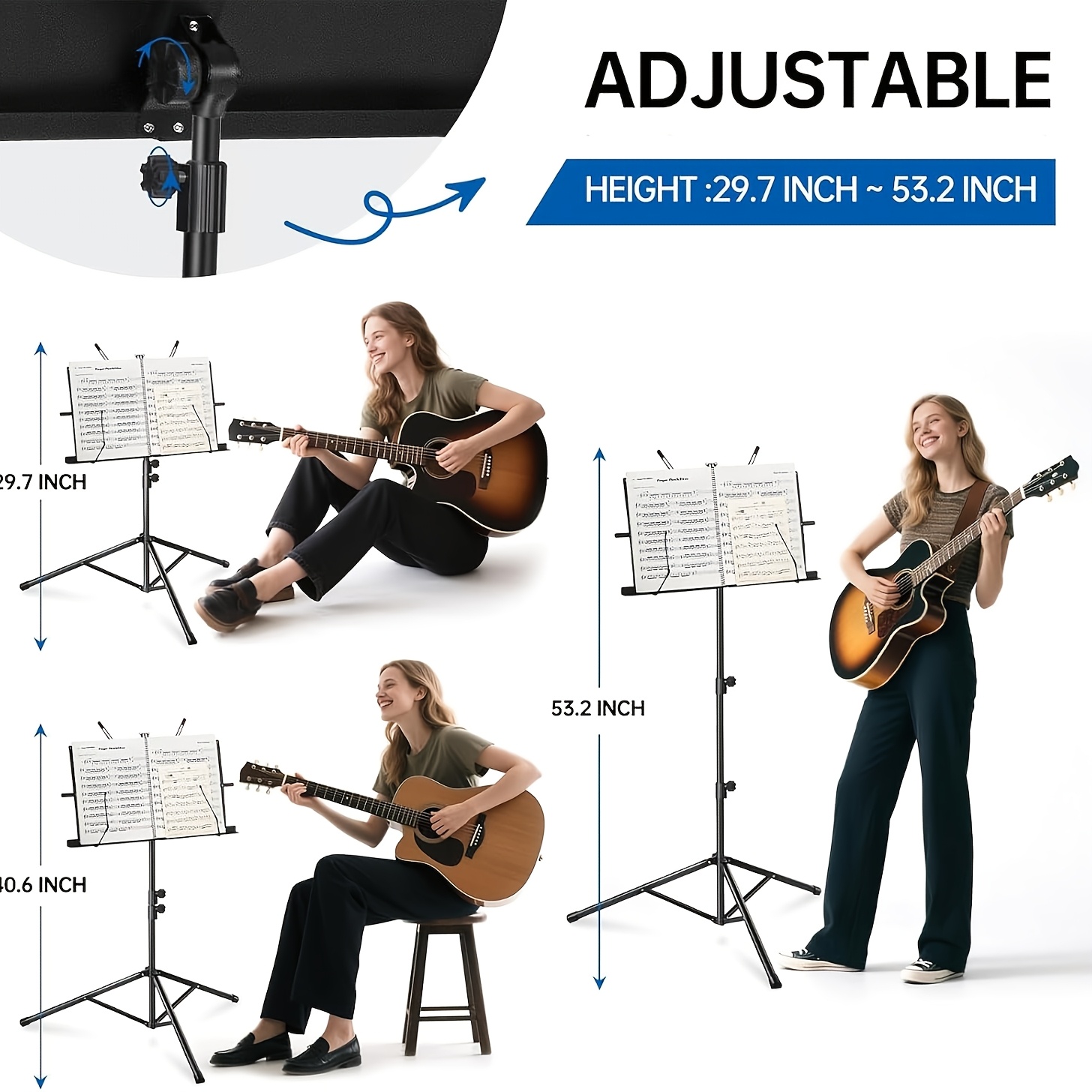 2'si 1 Arada Katlanabilir ve T - Music Stand Folding incelemesi ve fiyatı
