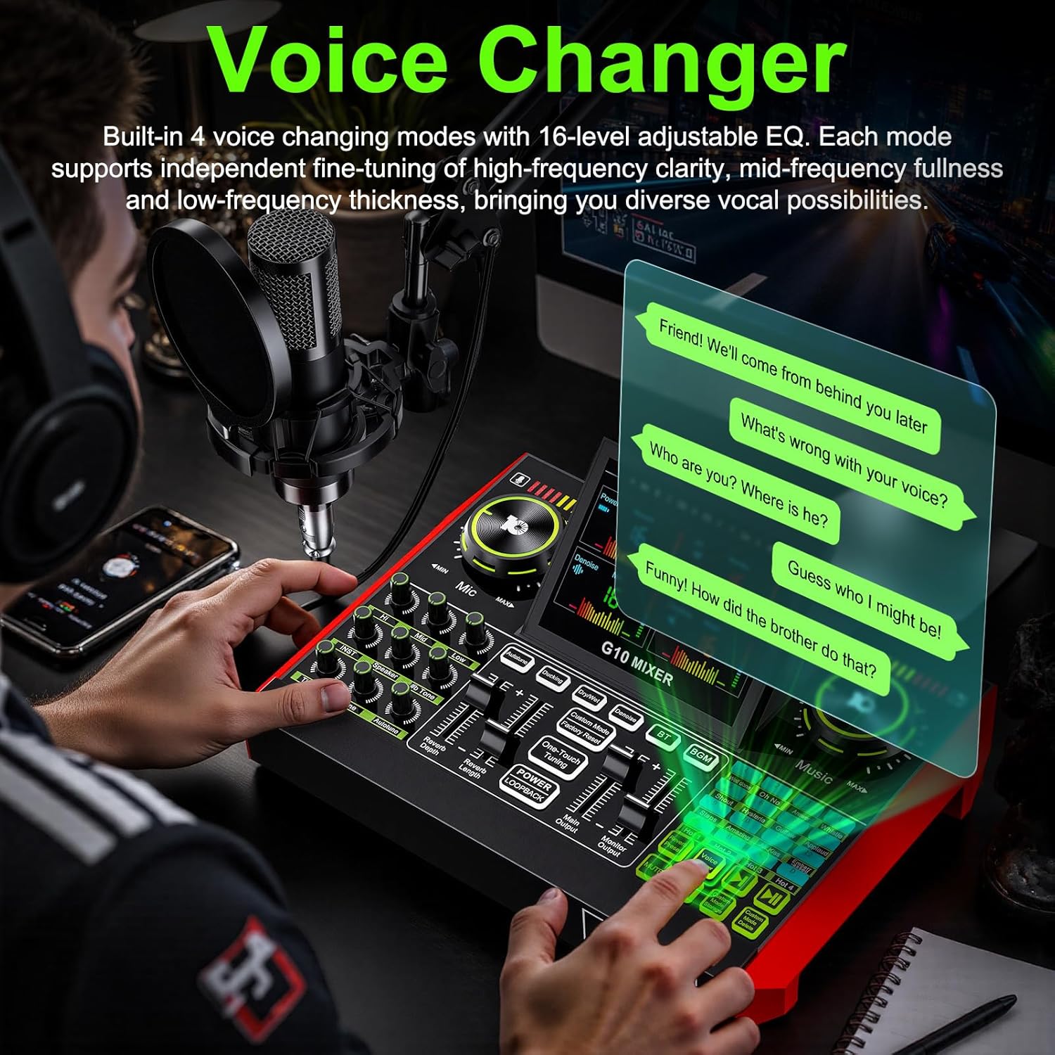Tenlamp G10 Canlı Yayın Ses Ar - Audio Music Interface incelemesi ve fiyatı