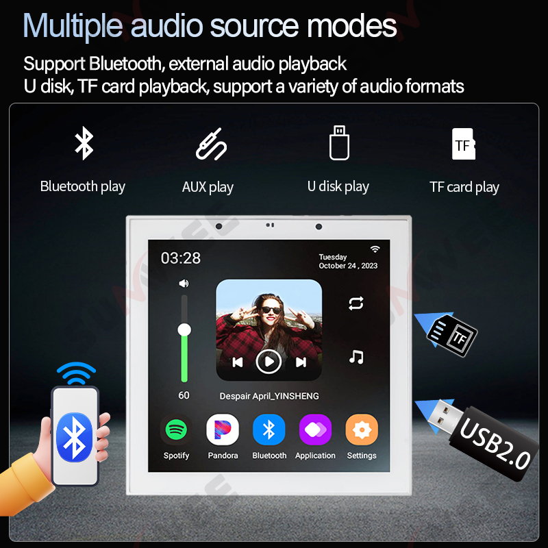 86N Tuya Akıllı Ev Seti Androi - Audio Music Generator incelemesi ve fiyatı