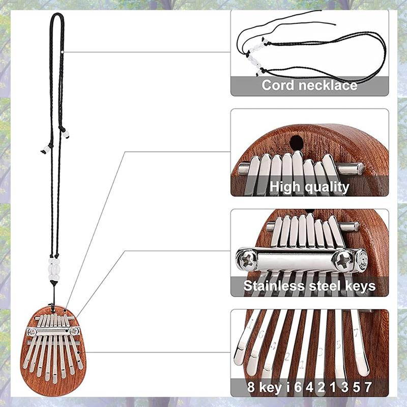 Yeni varış 4 adet Kalimba başp - Kalimba Thumb Piano incelemesi ve fiyatı